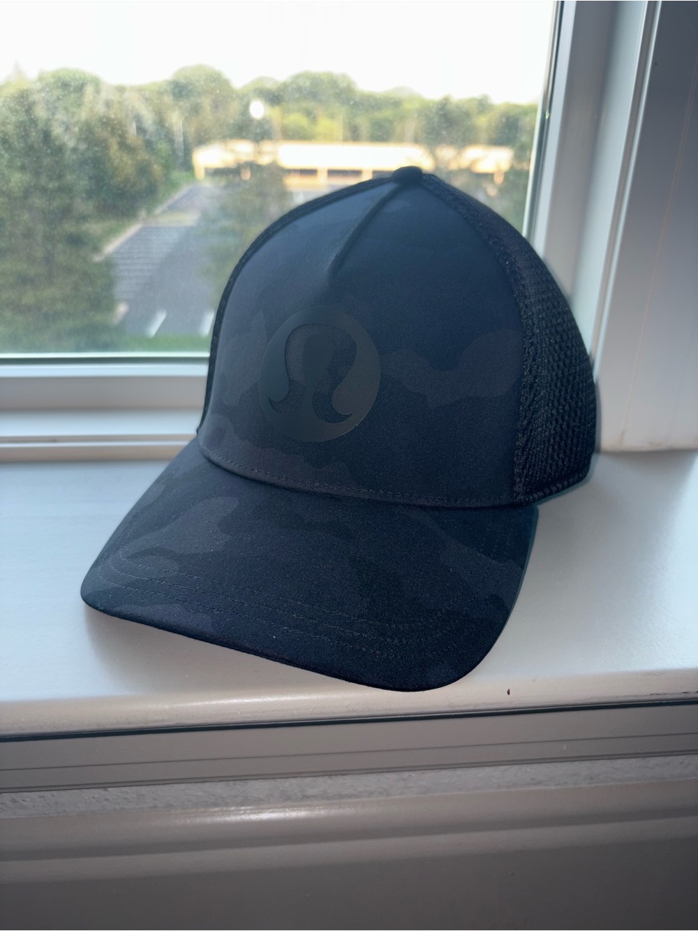 lululemon athletica Black Camo Mesh Trucker Hat
